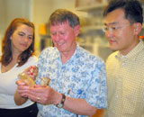 Professor Jackson with students